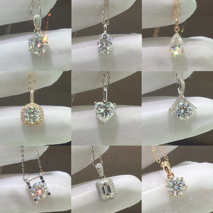 ANSTER Customized Wholesales Price 2ct Lab Grown Diamond Pendant Necklace with IGI