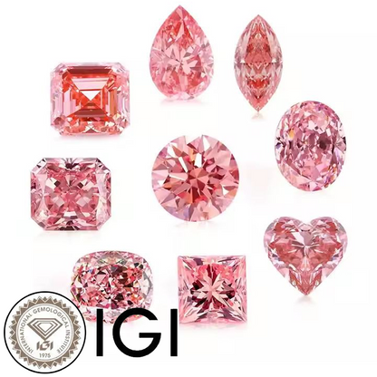 ANSTER Wholesales Price Heart cut Lab Grown Loose Diamonds with IGI for White Gold Rings