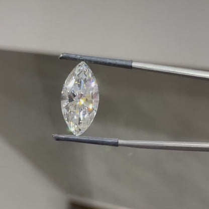 ANSTER Customized Fine Jewelry 4ct Marquise Cut Lab Grown Loose Diamond Ring