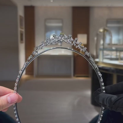 ANSTER Jewelry Anel de diamante ético feito à mão em ouro 18K com lapidação pera cultivado em laboratório 