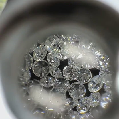 ANSTER Wholesales Price 1ct Round cut Lab Grown Diamonds Stud Gold Earrings with IGI