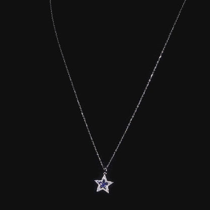 ANSTER Jewelry Anel de diamante personalizado em forma de estrela e lua cultivado em laboratório 