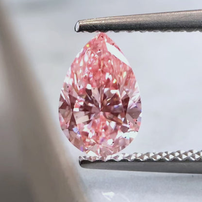 ANSTER Wholesales Price 1ct Lab Grown Pink Diamonds with IGI for Jewelry making