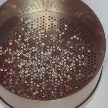 ANSTER Customized Fine Jewelry Rotating Design Meleee Lab Grown Diamond Ring