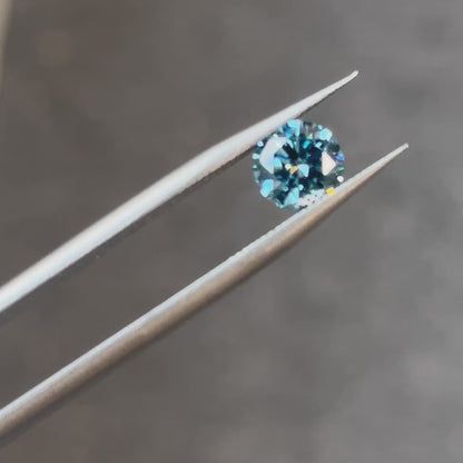 ANSTER Wholesales Fancy Vivid Blue Lab Grown Loose Diamond with IGI for Jewelry making