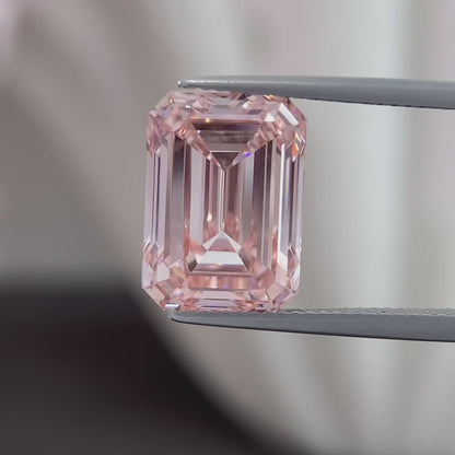ANSTER Jewelry Anel de diamante ético feito à mão em ouro 18K com lapidação pera cultivado em laboratório 