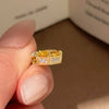 ANSTER Custom Wholesales Price Perfume Bottle Pendant Lab Grown Yellow Diamond Pendant Necklace with IGI