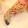 ANSTER JEWELRY Birds Feather Gemstone Brooch