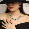 ANSTER JEWELRY 3.18 CTW Victorian Lab Grown Emerald 18K Gold Ring